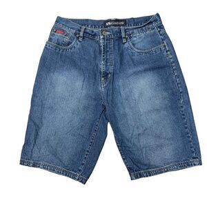 DrunknMunky‎ Vintage Jorts Men’s Size 36 Denim Shorts Skater Y2K Punk Hip-hop